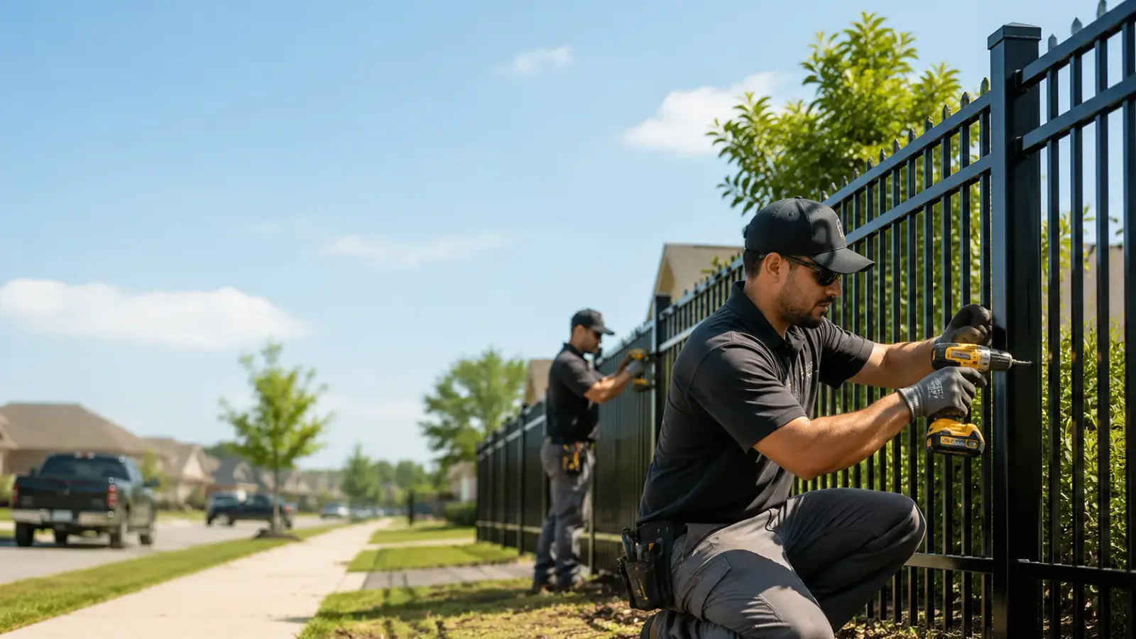 Metal Fence Installation in Edison, OH